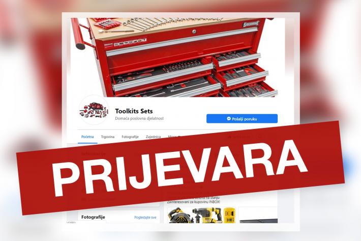 Upozorenje građanima: prijevare preko Facebooka