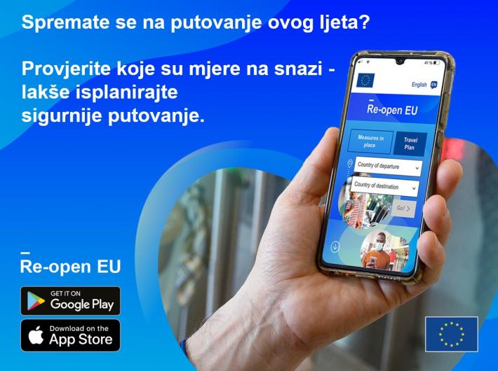 Putovanja Europom – jednostavnija i sigurnija uz "Re-open EU" i EU digitalnu COVID potvrdu