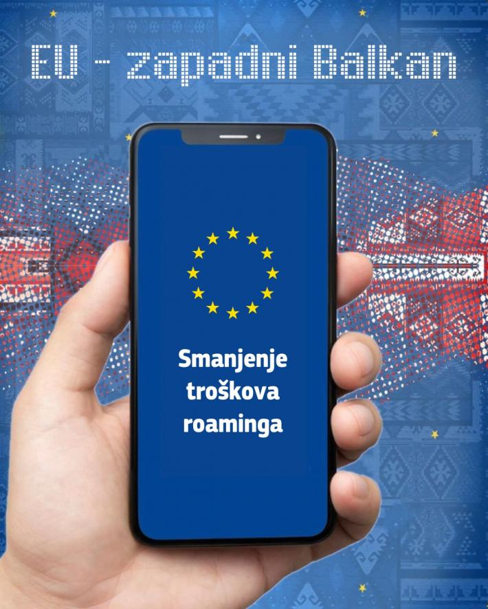 Smanjenje naknada za podatkovni roaming između zapadnog Balkana i EU-a